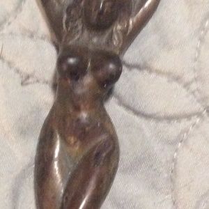 Vintage Brass Naked Lady Bottle Opener